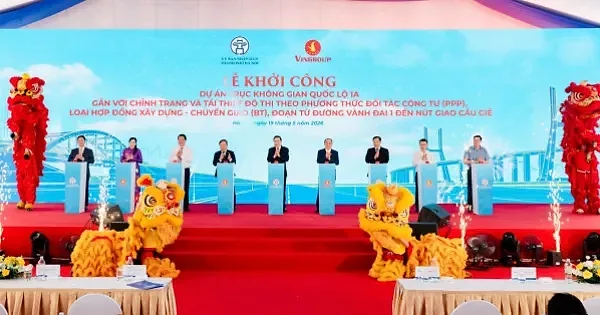Hà Nội khởi công mở rộng quốc lộ 1A quy mô 16 làn xe