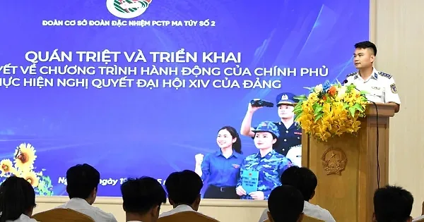 Gắn việc thực hiện Nghị quyết của Đảng với công tác chuyên môn của đơn vị