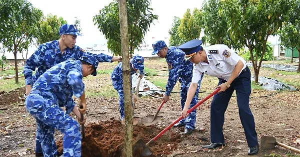Vùng Cảnh sát biển 3 phát động “Tết trồng cây” nhớ ơn Bác Hồ — TP. Hồ Chí Minh