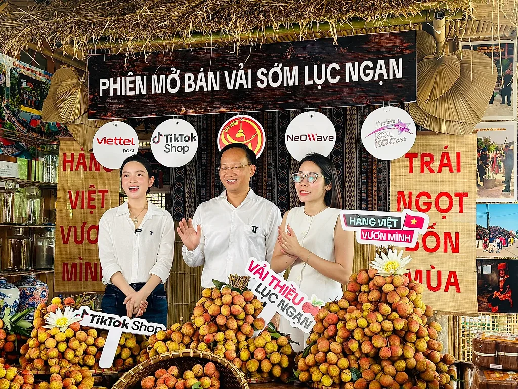 Bắc Ninh đẩy mạnh xúc tiến thương mại số cho mùa vải 2026