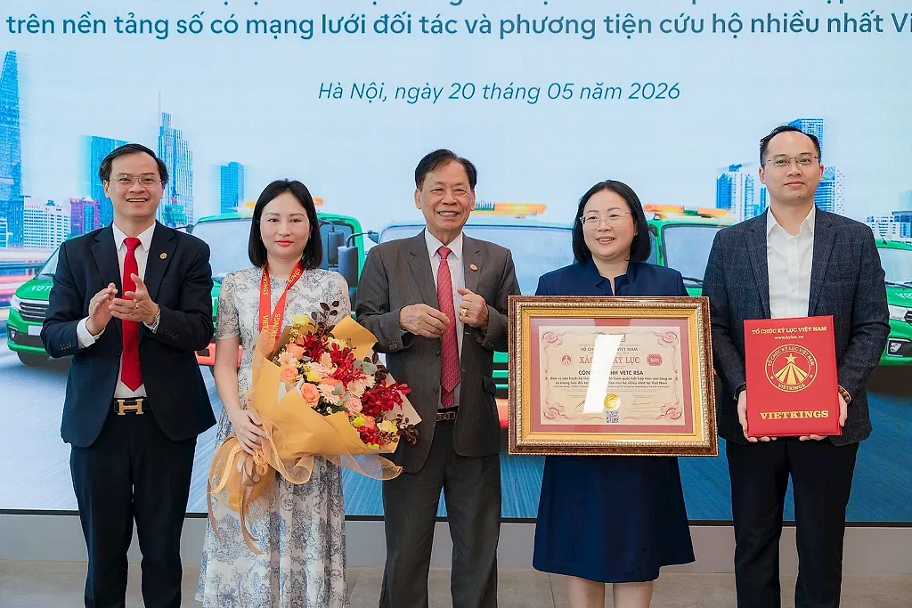 VETC Cứu hộ nhận Kỷ lục Việt Nam, thiết lập chuẩn mực mới cho hạ tầng cứu hộ số toàn quốc