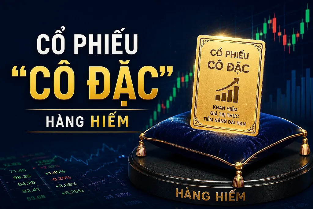 Cổ phiếu cô đặc: “Hàng hiếm” trên thị trường nhưng không dễ kiếm lời