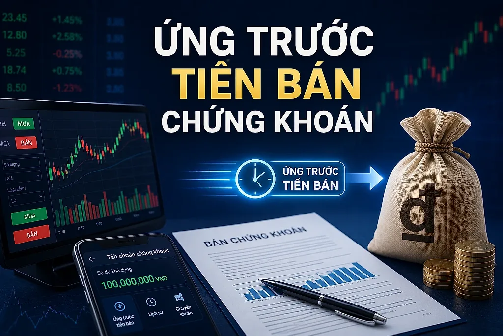 Ứng trước tiền bán chứng khoán: Công cụ giúp nhà đầu tư chớp cơ hội