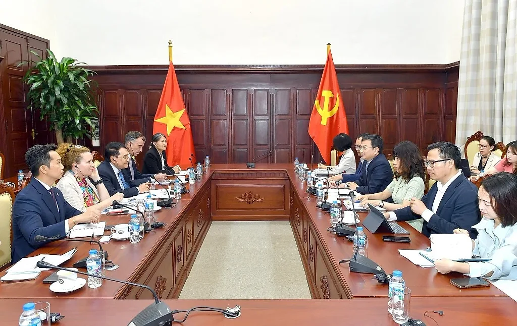 Phó Thống đốc Phạm Thanh Hà tiếp Hiệp hội doanh nghiệp Châu Âu tại Việt Nam