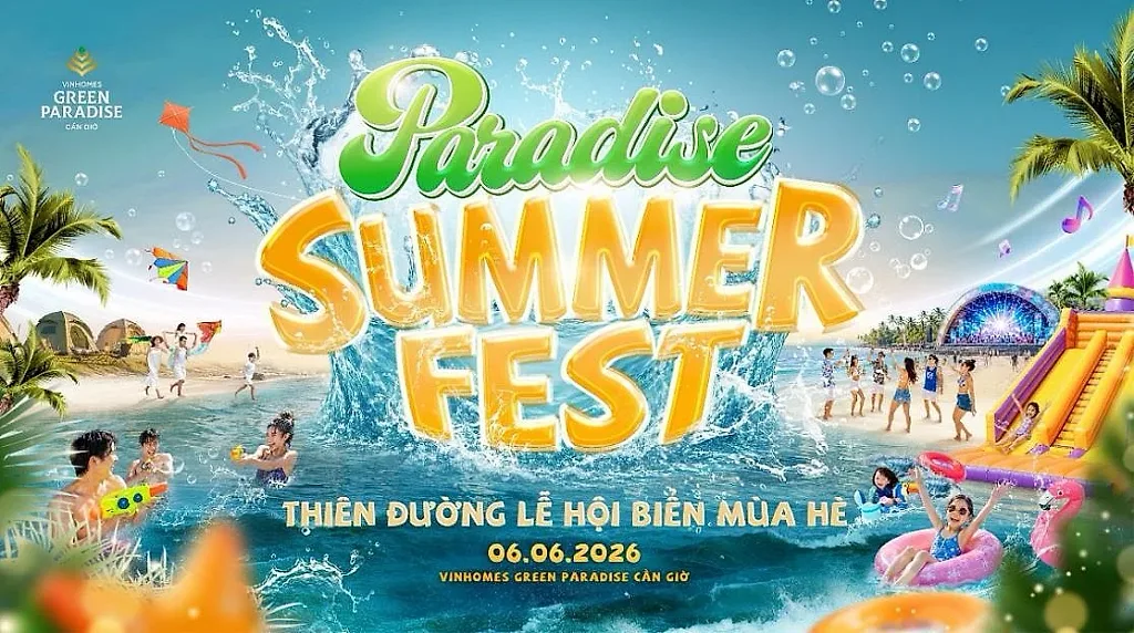 Paradise Summer Fest thu hút chú ý trước ngày khai màn tại Cần Giờ