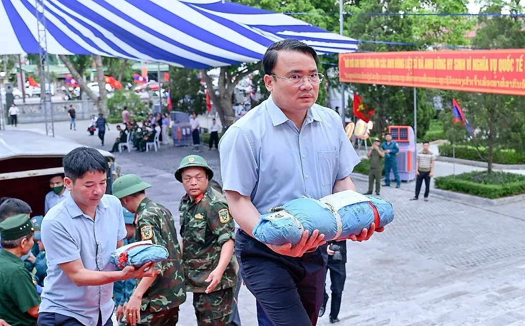 Nghệ An nỗ lực tìm kiếm, quy tập và xác định danh tính hài cốt liệt sĩ