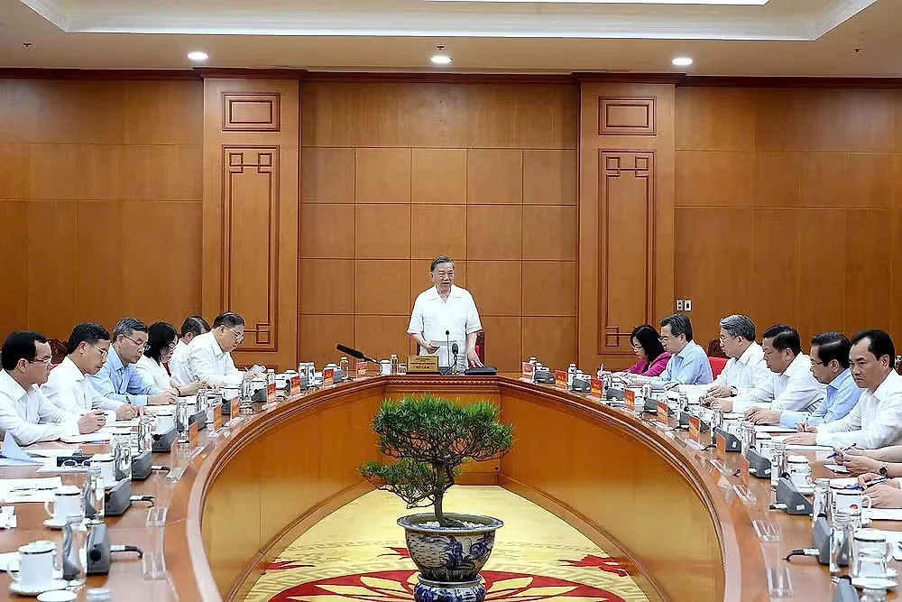 Kết luận của Tổng Bí thư, Chủ tịch nước Tô Lâm về tình hình triển khai Chỉ thị số 34-CT/TW