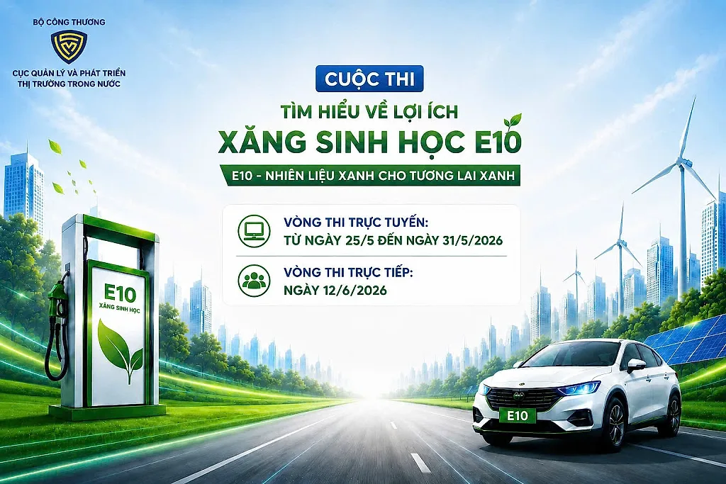 Phát động Cuộc thi ‘Tìm hiểu lợi ích của xăng sinh học E10’