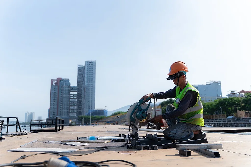 Đà Nẵng: Sân khấu DIFF 2026 quy mô 'khủng' sẵn sàng cho đêm khai mạc