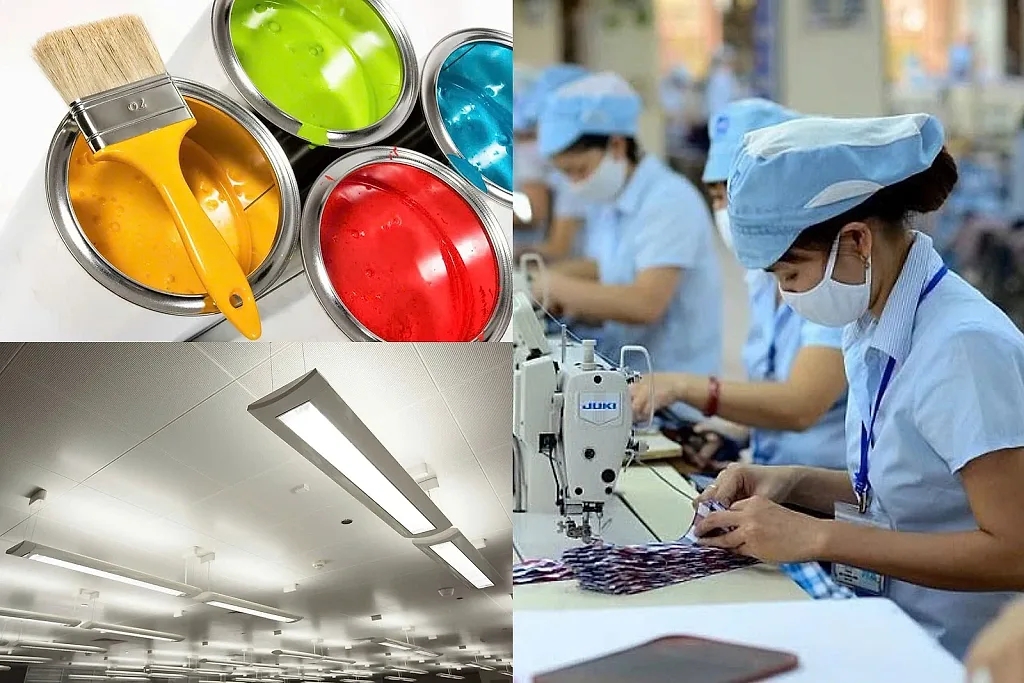 Bộ Công Thương lấy ý kiến sửa đổi về giới hạn hoá chất trong sơn, đèn huỳnh quang, dệt may