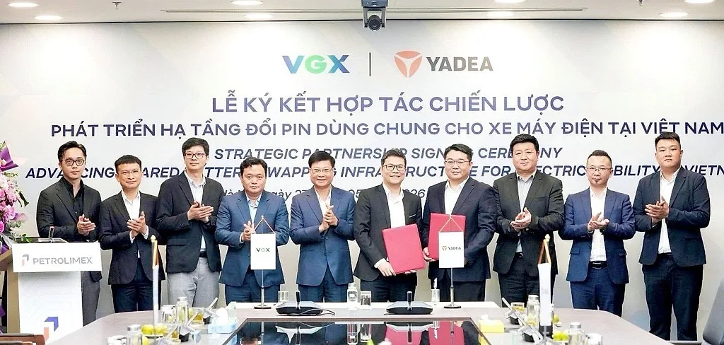 “Ông lớn” xe điện Trung Quốc bắt tay liên minh trạm sạc mới của Petrolimex