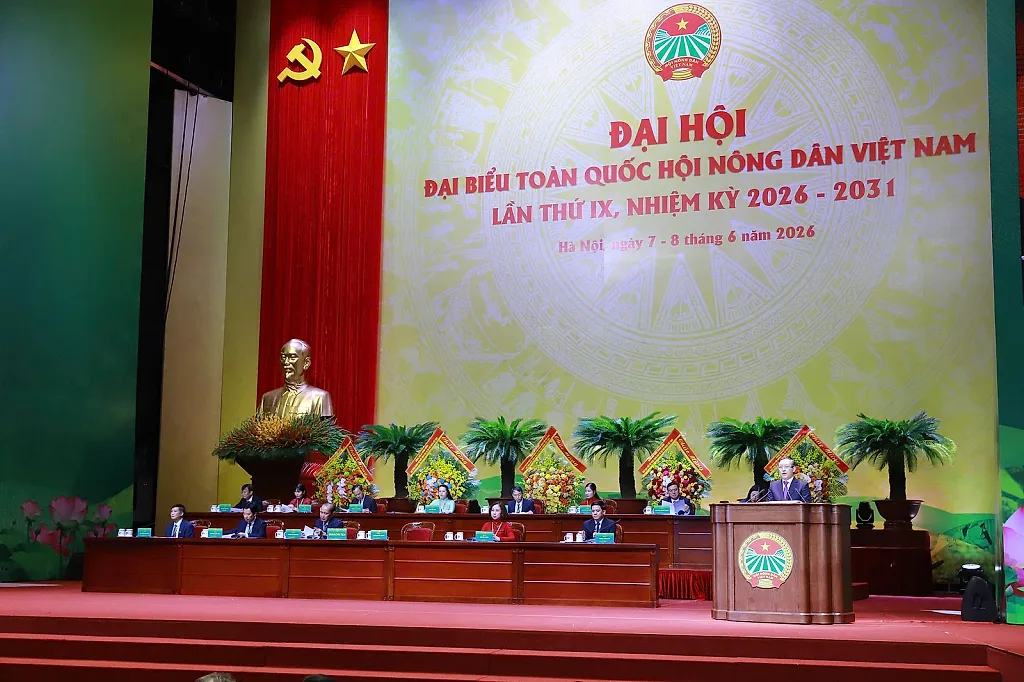 Khai mạc trọng thể Đại hội Hội Nông dân Việt Nam lần thứ IX