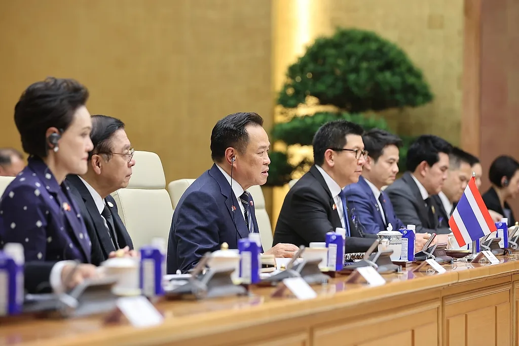 Thủ tướng Lê Minh Hưng hội đàm với Thủ tướng Thái Lan: Hướng tới kim ngạch thương mại song phương 50 tỷ USD- Ảnh 6.