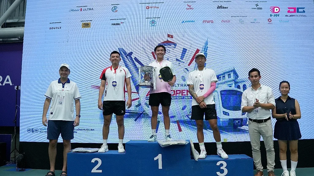Phúc Huỳnh khẳng định vị trí top 1 pickleball châu Á