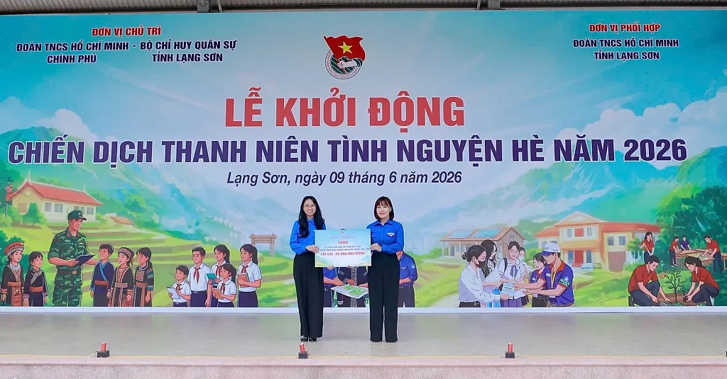 Lan tỏa tinh thần xung kích trong Chiến dịch Thanh niên tình nguyện Hè năm 2026