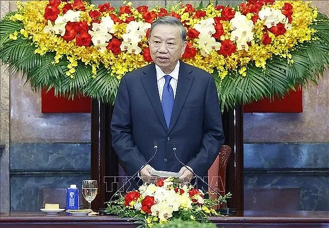 Phát biểu của Tổng Bí thư, Chủ tịch nước Tô Lâm tiếp các Trưởng đoàn tham dự Diễn đàn Tương lai ASEAN 2026