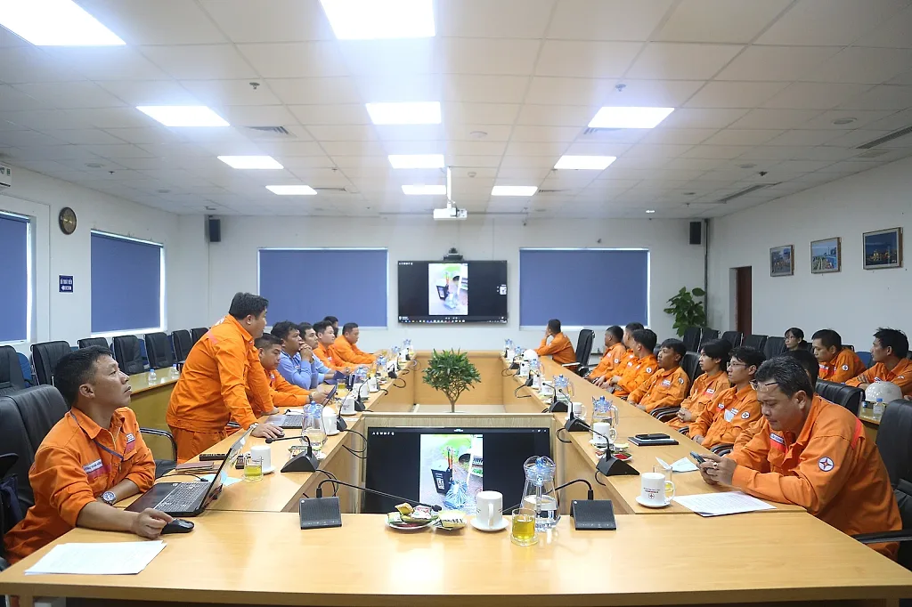 Diễn tập ứng phó thiên tai tại Nhiệt điện Duyên Hải trước cao điểm mưa bão