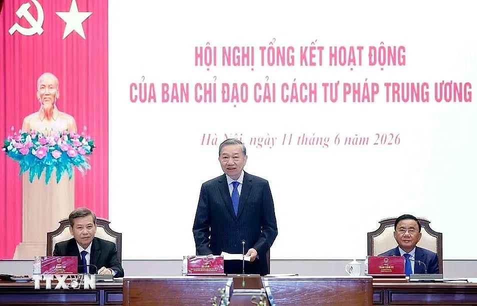 Tổng Bí thư, Chủ tịch nước Tô Lâm: Cải cách tư pháp giai đoạn mới, bảo vệ công lý và kiến tạo niềm tin