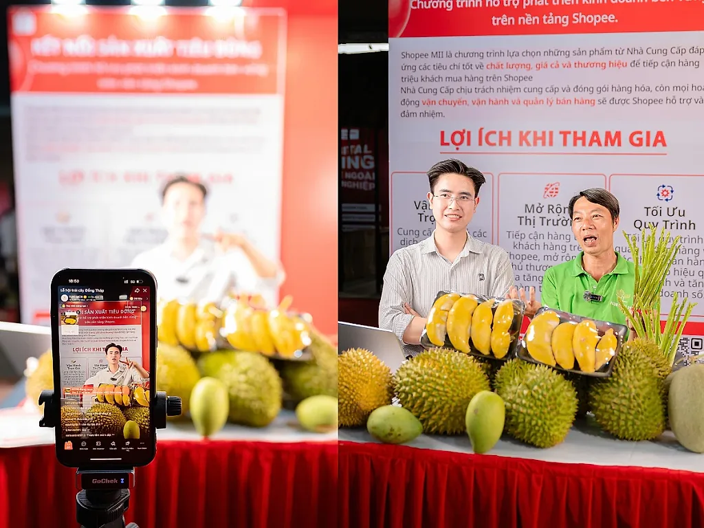 Shopee hỗ trợ nhà bán Đồng Tháp khai thác hiệu quả thương mại điện tử
