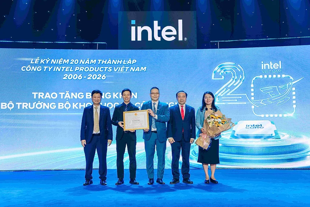 Intel Việt Nam xuất khẩu hơn 4 tỷ sản phẩm bán dẫn sau 20 năm