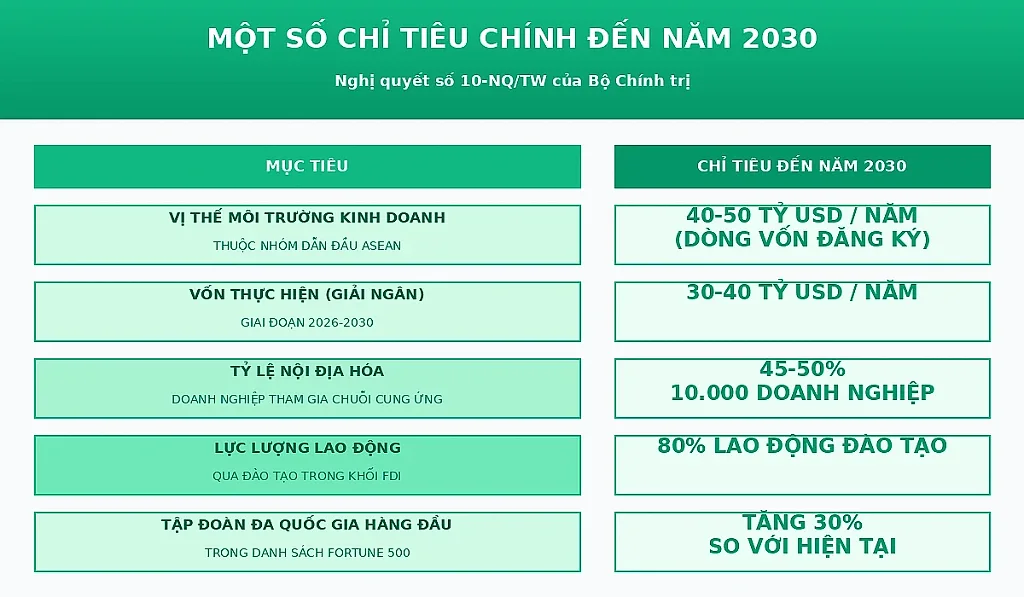 Nâng tầm công nghiệp Việt nhìn từ mục tiêu phát triển kinh tế có vốn đầu tư nước ngoài