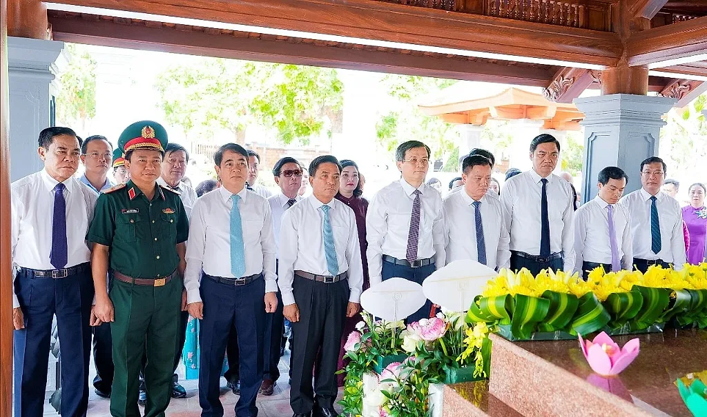 Tổ chức trọng thể lễ kỷ niệm 130 năm Ngày sinh đồng chí Hồ Tùng Mậu