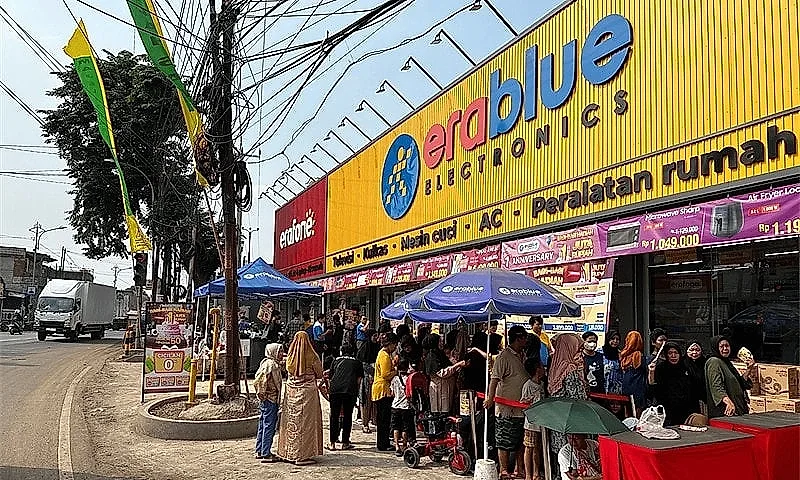 Mang công thức thành công sang thị trường Indonesia, Điện Máy Xanh đạt cột mốc quan trọng