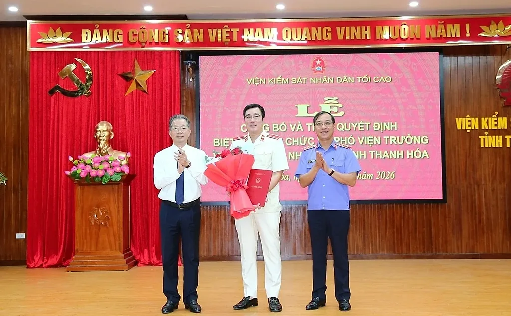 Ông Lê Đức Sơn giữ chức Phó Viện trưởng VKSND tỉnh Thanh Hóa