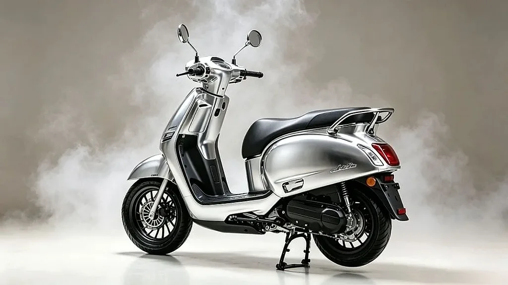 Yamaha trình làng mẫu xe ga với thiết kế cổ điển: Có ABS, camera hành trình nguyên bản