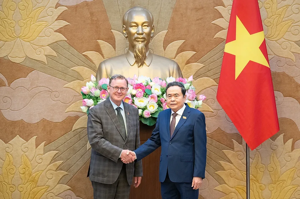 Nghiên cứu ký kết hợp tác Quốc hội Việt Nam - Đức, thúc đẩy thương mại song phương