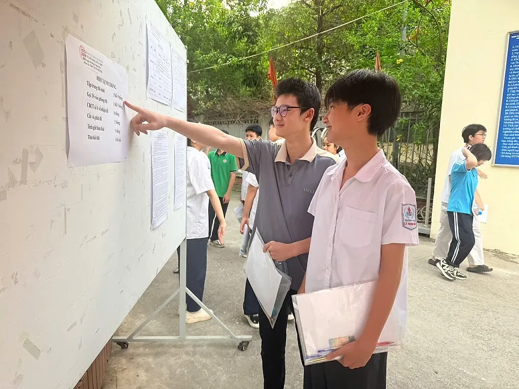 Hà Nội công bố điểm chuẩn vào lớp 10 THPT công lập 2026