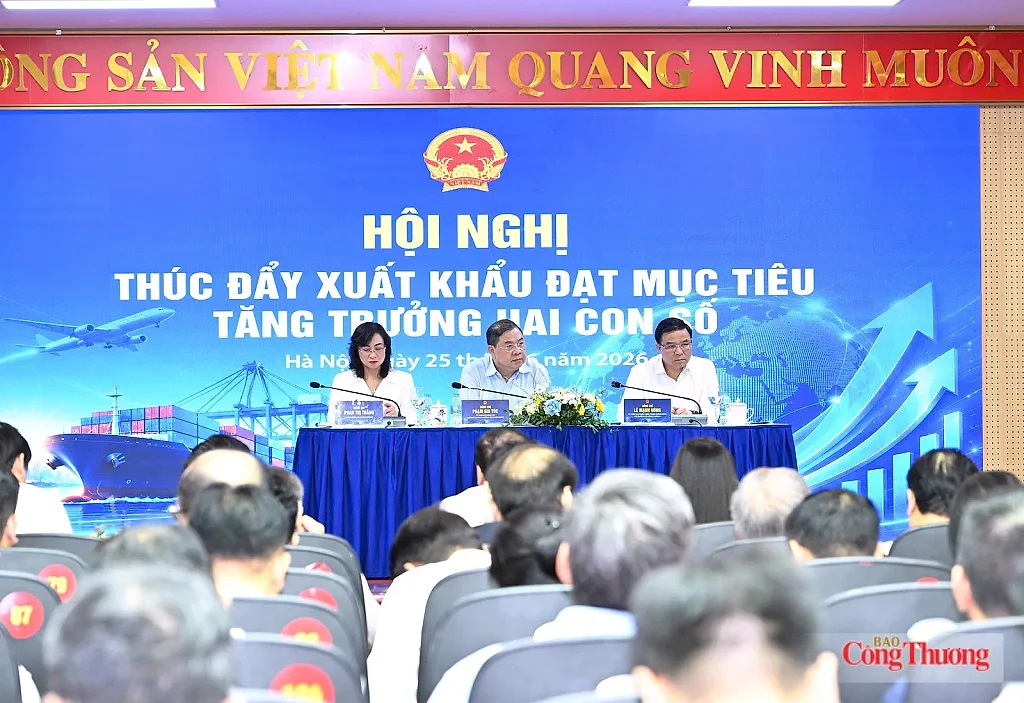 Hội nghị thúc đẩy xuất khẩu đạt mục tiêu tăng trưởng 2 con số