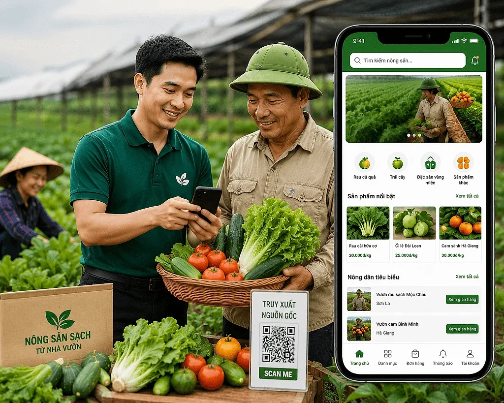 Từ trăn trở đầu ra nông sản, chàng trai trẻ 9X khởi nghiệp với ứng dụng kết nối nông dân