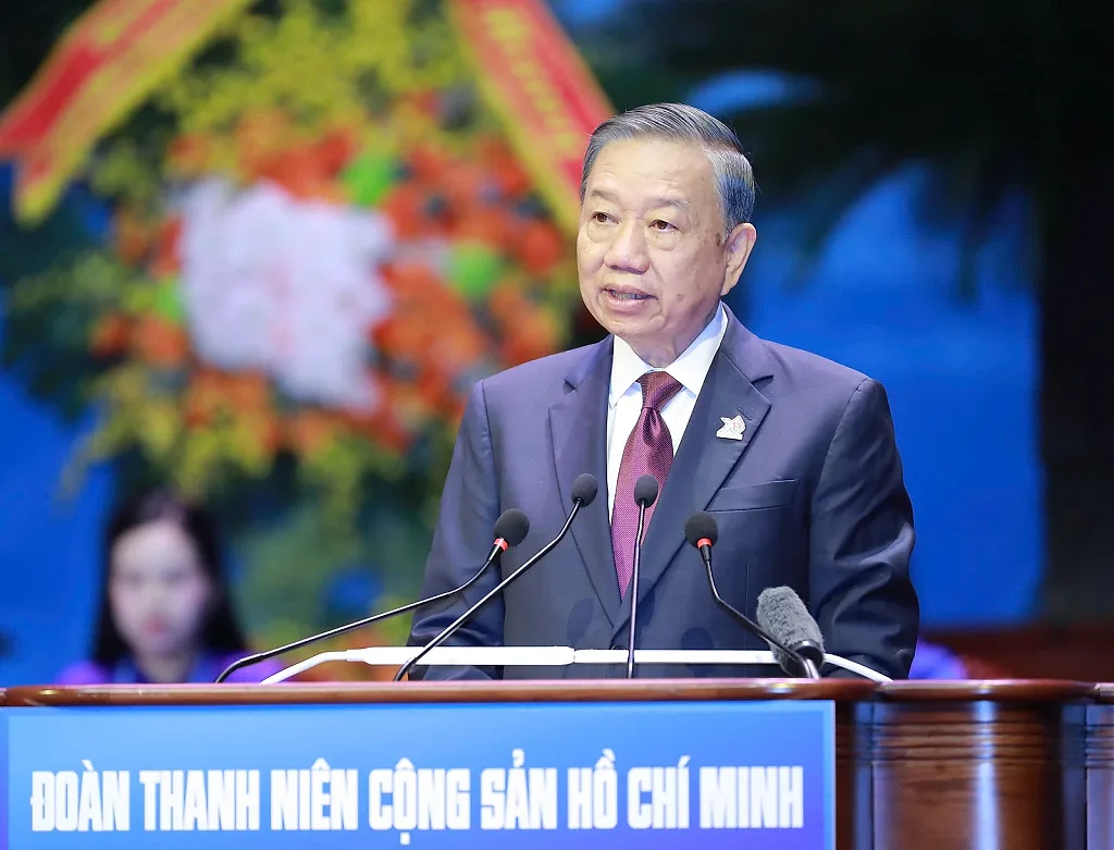 Toàn văn phát biểu của Tổng Bí thư, Chủ tịch nước Tô Lâm tại Đại hội đại biểu toàn quốc Đoàn TNCS Hồ Chí Minh lần thứ XIII