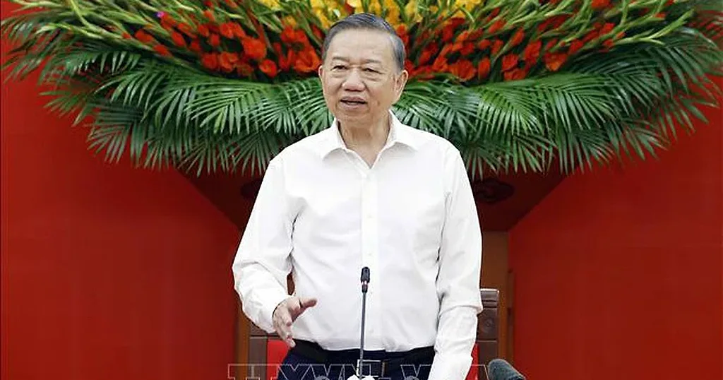 Tổng Bí thư, Chủ tịch nước Tô Lâm: Tổng rà soát, làm sạch, chuẩn hóa dữ liệu, kết nối trên phạm vi toàn hệ thống chính trị