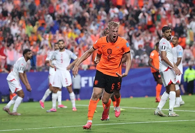 Hà Lan thắng Tunisia 3-1, giành ngôi đầu bảng F vòng chung kết World Cup 2026