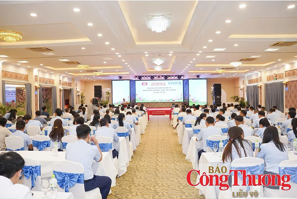 Nghệ An tập huấn về quyền sở hữu trí tuệ và nhận diện hàng giả