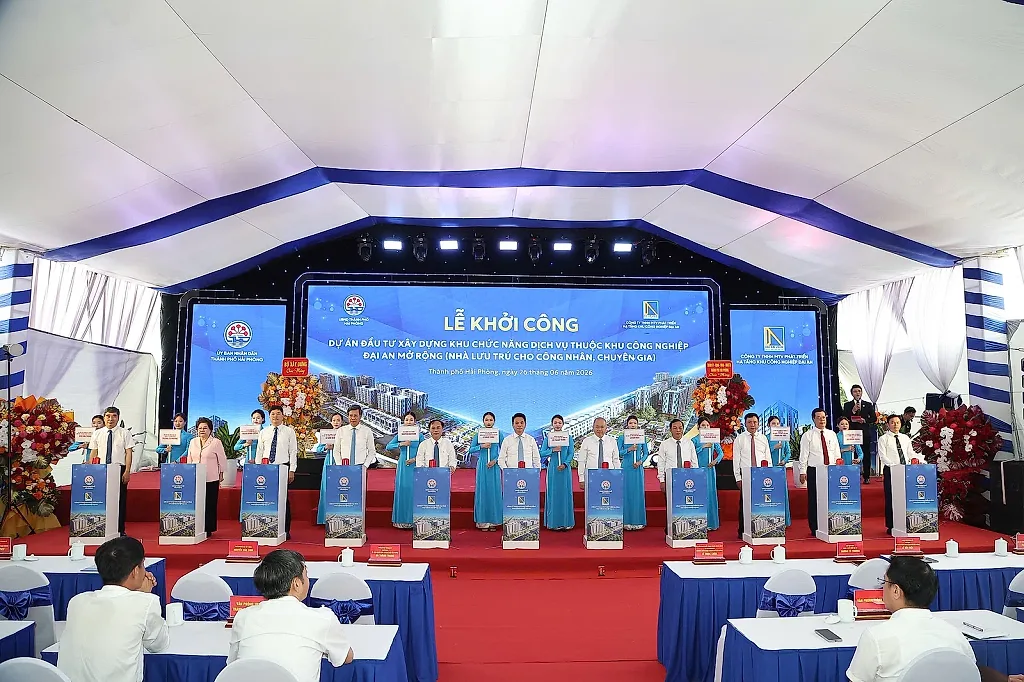 Hải Phòng khởi công dự án nghìn tỷ cho công nhân, chuyên gia