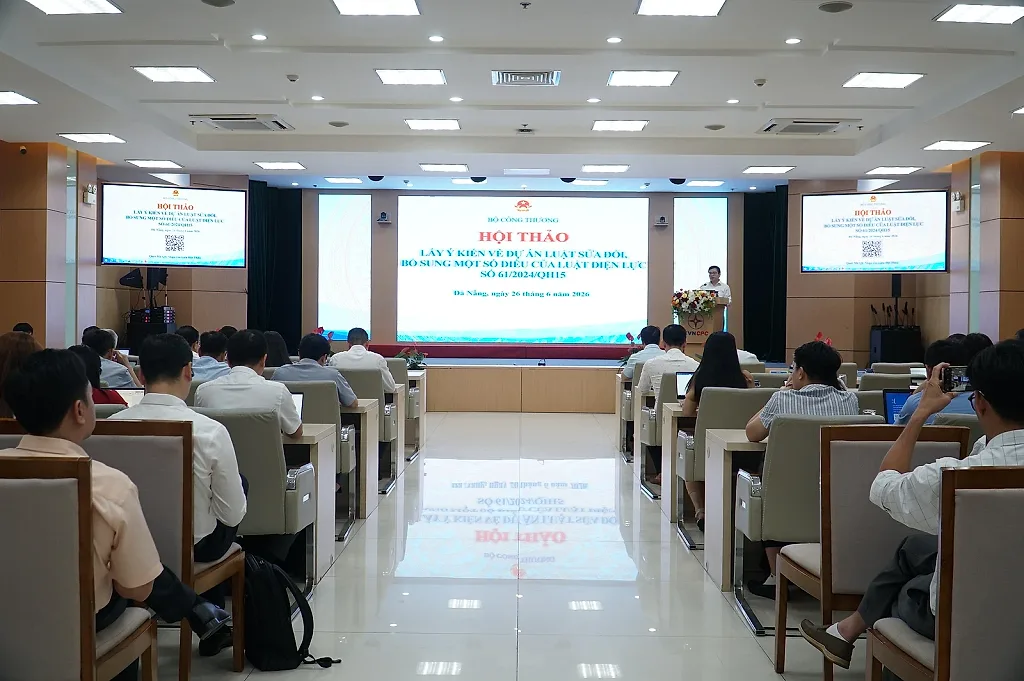 Bộ Công Thương lấy ý kiến dự án Luật Điện lực sửa đổi