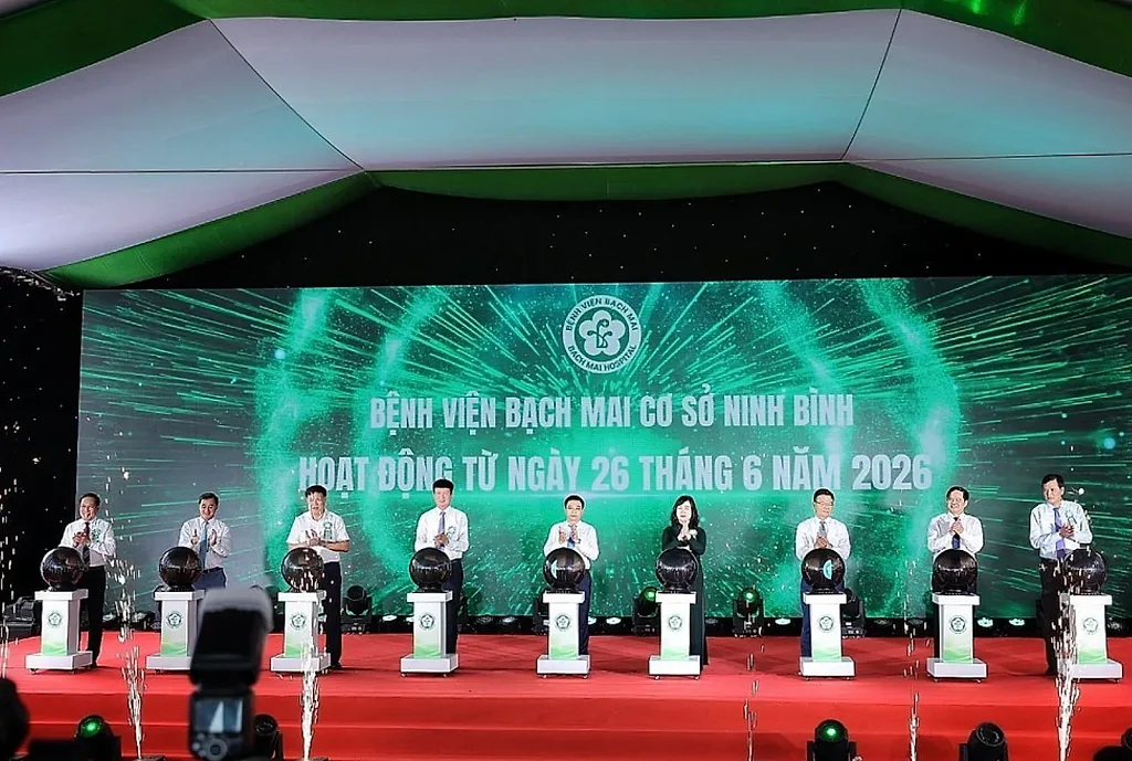 Bệnh viện Bạch Mai cơ sở Ninh Bình 1.000 giường chính thức hoạt động