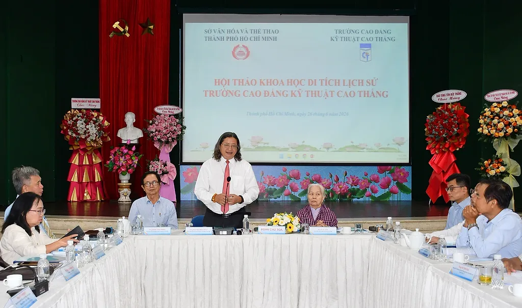 Đề nghị xếp hạng di tích lịch sử Trường Cao đẳng Kỹ thuật Cao Thắng
