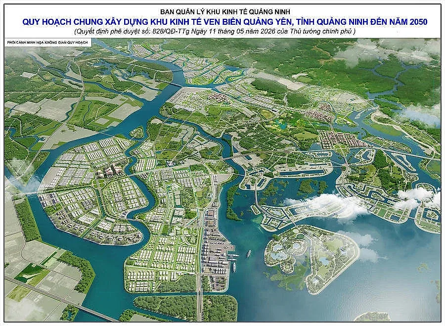 Quy hoạch chung xây dựng KKT ven biển Quảng Yên đến năm 2050