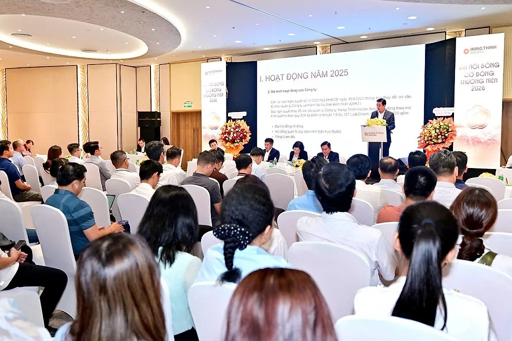 ĐHĐCĐ thường niên Hưng Thịnh Incons 2026: Xây dựng NOXH đầu tiên, thông qua kế hoạch tăng vốn
