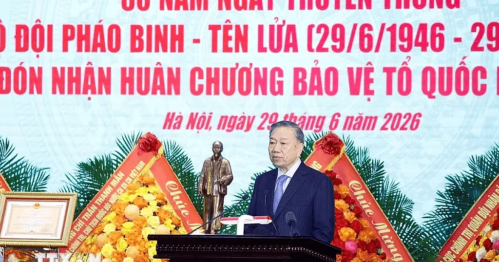 Tổng Bí thư, Chủ tịch nước Tô Lâm: Xây dựng lực lượng Pháo binh - Tên lửa hiện đại, đủ sức hoàn thành nhiệm vụ trong điều kiện mới