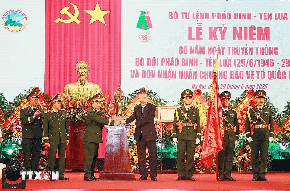 Tổng Bí thư, Chủ tịch nước Tô Lâm: Xây dựng lực lượng Pháo binh - Tên lửa hiện đại, đủ sức hoàn thành nhiệm vụ trong điều kiện mới- Ảnh 3.