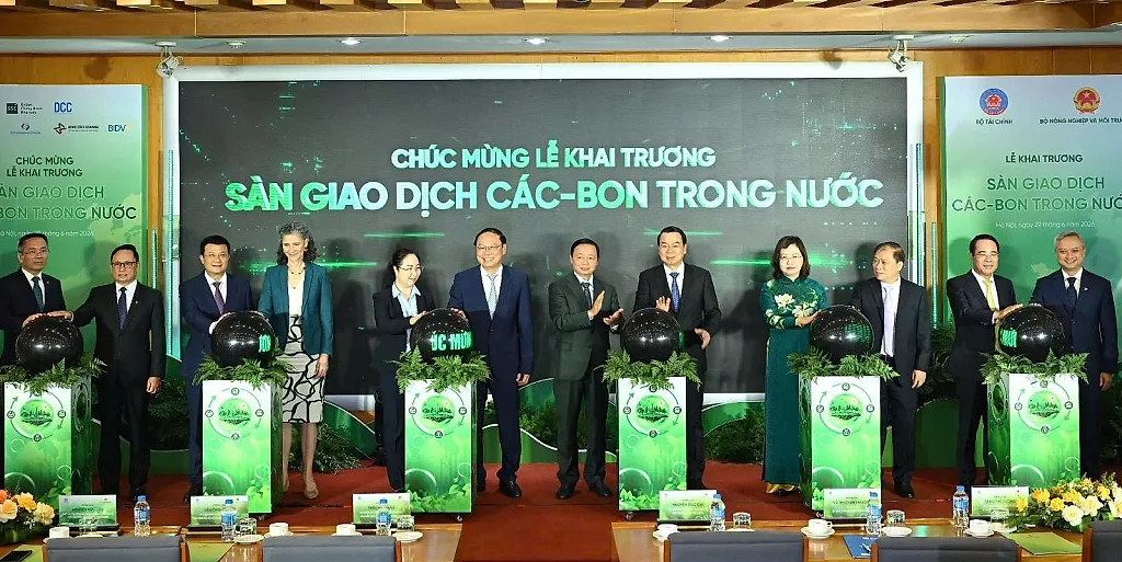 Khai trương sàn giao dịch các-bon trong nước