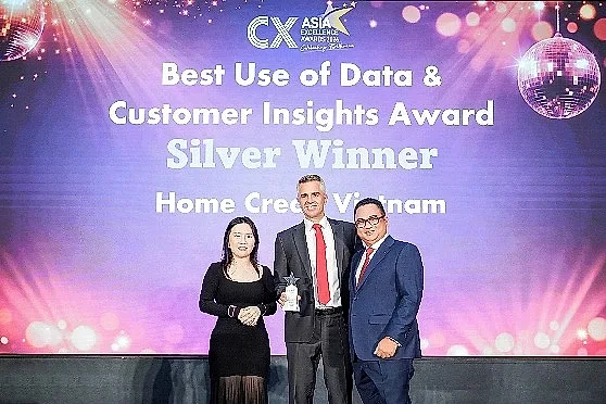 Home Credit Việt Nam đạt giải thưởng quốc tế CX Asia Excellence Awards