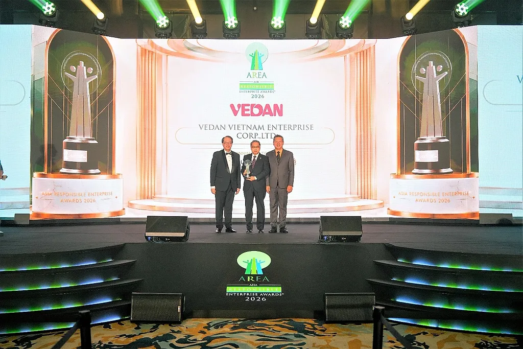 Vedan Việt Nam đạt giải thưởng Doanh nghiệp Trách nhiệm châu Á 2026