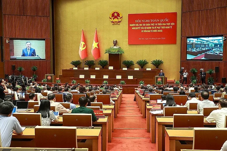 Hội nghị toàn quốc quán triệt, triển khai thực hiện Nghị quyết của Bộ Chính trị về phát triển kinh tế có vốn đầu tư nước ngoài