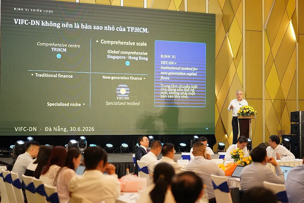 Trung tâm tài chính Đà Nẵng phải được xây bằng niềm tin thể chế